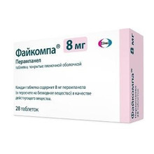 Файкомпа таблетки 8 мг, 28 шт.
