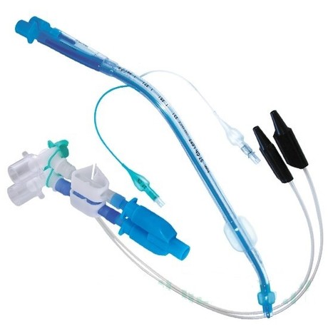 Трубка эндобронхиальная 39FR двухпросветная левая набор (арт. 21-3920)