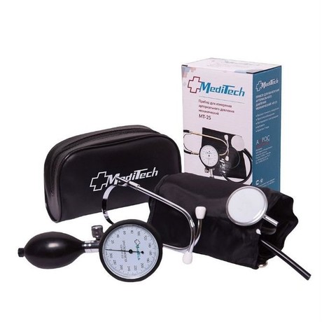 Тонометр MT-25 (механический c принадлежностями)