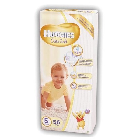 Подгузники ХАГГИС Elite Soft Mega (12-22кг), 56 шт.