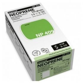 Перчатки смотровые нестерильные разм. S (неопреновые текстурированные зеленые MANUAL NP409), 50 пар