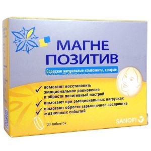 Магне Позитив таблетки 700мг, 30 шт.