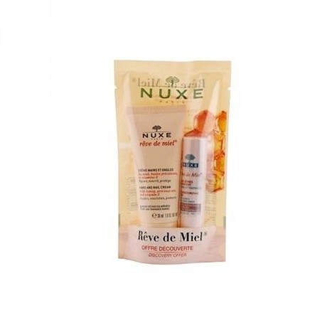 Nuxe (Нюкс) Reve De Miel стик 2011 для губ 4 г + крем для рук и ногтей 30 мл