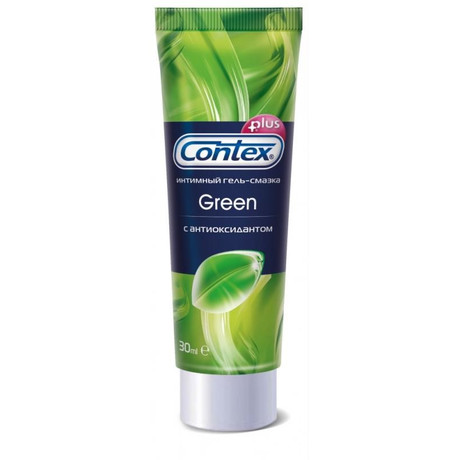 Гель-смазка CONTEX Green Plus Green, 100 мл