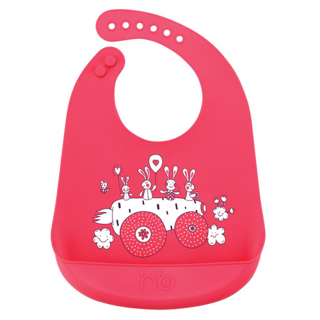 Нагрудник детский HAPPY BABY силиконовый BIB POCKET (арт. 16006)