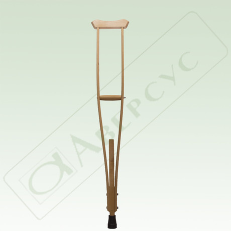 Костыли опорные деревянные подростковые 2шт. (пара) (арт. 743П)