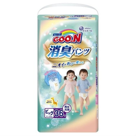 Подгузники GOON Aromagic XL (12-20 кг), 36 шт.