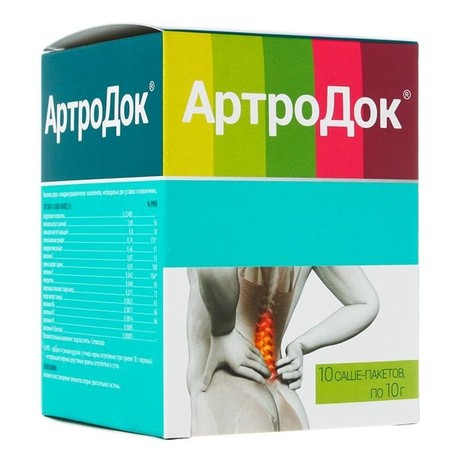 АртроДок порошок для приема внутрь 10 г саше, 10 шт.