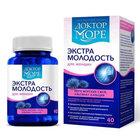 Доктор Море Экстра Молодость капсулы, 40 шт.  для  женщин