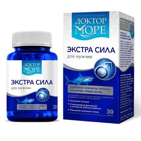 Доктор Море Экстра Сила капсулы, 30 шт. для мужчин