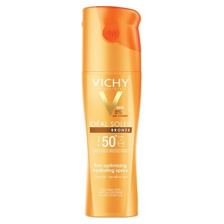 VICHY CAPITAL IDEAL SOLEIL активатор загара для тела спрей SPF-50+ 200 мл
