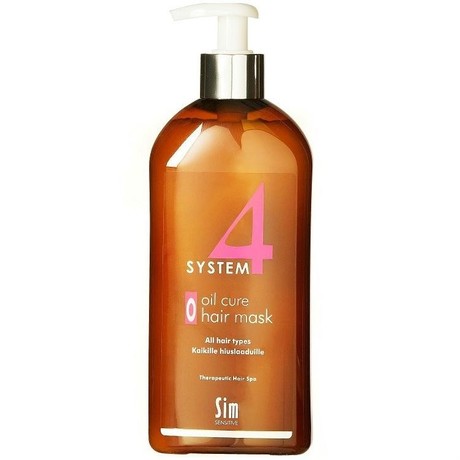 Маска косметическая SYSTEM 4 терапевтическая "O" для пилинга кожи головы 500 мл