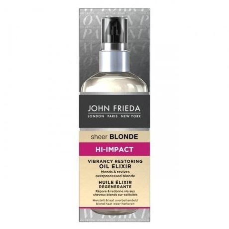 Масло натуральное JOHN FRIEDA (джон фрида) эликсир для восстановления сильно поврежденных волос 100мл
