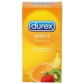 Презерватив DUREX Select (Frutty Mix) (цветные и ароматизированные), 12 шт.