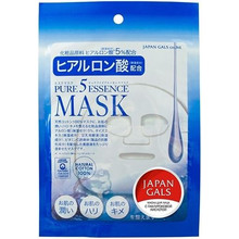 Маска косметическая JAPAN GALS Pure 5 Essential с гиалуроновой кислотой, 7 шт.