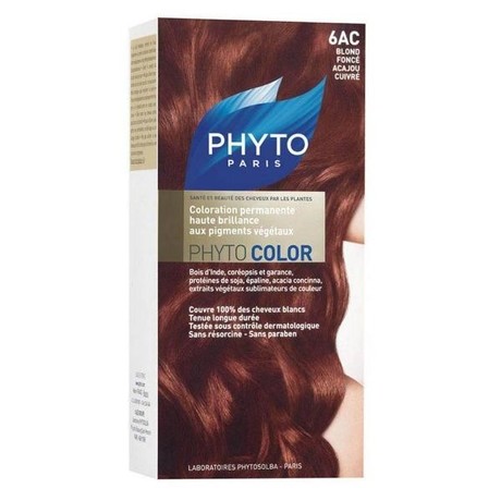 PHYTOSOLBA (Фитосольба) ФитоКолор краска для волос тон - 6AC (темный блонд медь-красное дерево)