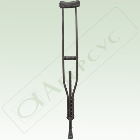 Костыли опорные металлические для взрослых с УПС 2 шт. (пара)(арт. 19(753)ТМ) мягкие ручки