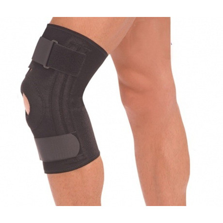 Бандаж Т-8512 компрес. на коленный сустав "Coolmax"  с пружинами разм. XL (кор.)
