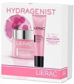 LIERAC Hydragenist набор (гель-крем кислородный увлажняющий+ маска увл.)
