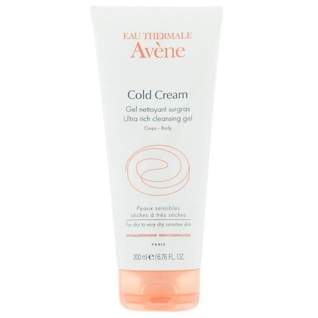 Avene Cold Cream гель питательный очищающий с колд-кремом, 200 мл