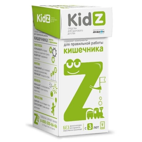 Kidz напиток с черносливом саше 5 г, 9 шт.