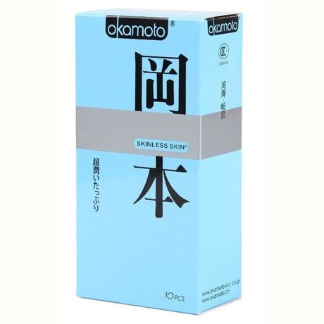 Презерватив OKAMOTO Skinless Skin Super Lubricative, 10 шт.