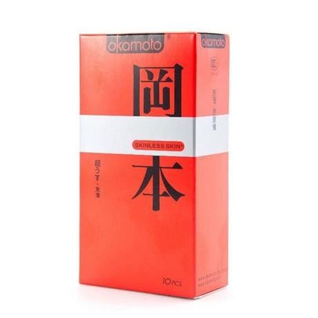 Презерватив OKAMOTO Skinless Skin Super, 10 шт.