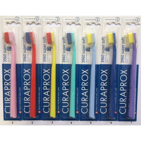 Зубная щетка CURAPROX Super soft CS 3960 мягка синяя