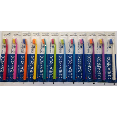 Зубная щетка CURAPROX Ultra Soft CS5460 ультрамягкая малиновая