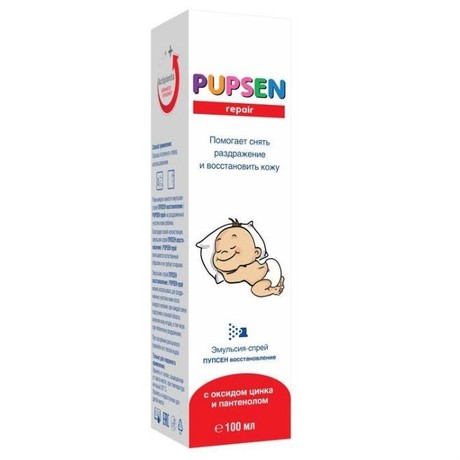 Эмульсия-спрей ПУПСЕН воссстановление под подгузник 100мл