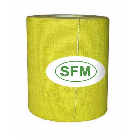 Лейкопластырь бактерицидный KINESIOLOGY TAPE 5см х 500см диспенсер (жел.)