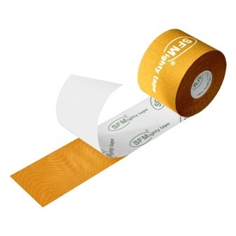 Лейкопластырь бактерицидный KINESIOLOGY TAPE 5см х 500см диспенсер (оранж.)