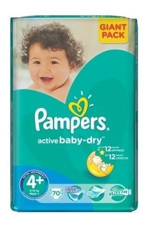 Подгузники PAMPERS Active baby Maxi (8-14кг), 46 шт.