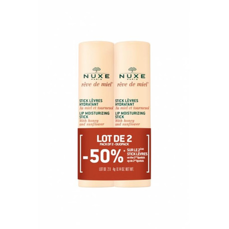 Nuxe (Нюкс) Reve De Miel стик увлажняющий для губ 4г + 4г