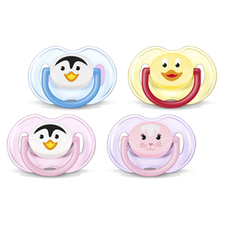 Соска-пустышка AVENT "Классика" силикон. (0-6 мес), 2 шт.  (арт. 182/13)