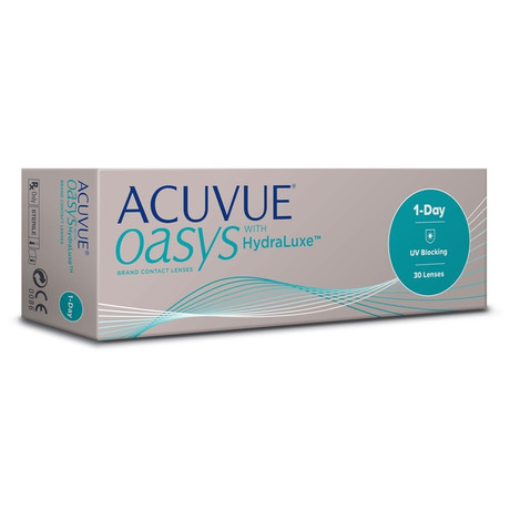 Линзы ACUVUE OASYS WITH HYDRALUXE BC 8.5  контактные мягкие корриг. (-3,75), 30 шт.