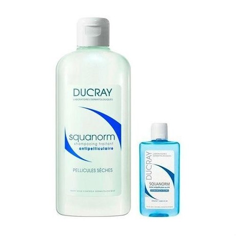 DUCRAY SQUANORM шампунь для сухих волос против перхоти 200 мл + подарок (лосьон 30 мл)