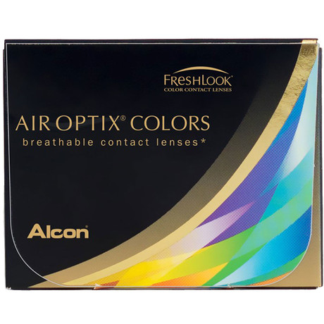 Линзы AIR OPTIX Colors Green BC 8.6 контактные мягкие корриг. (-0,00)