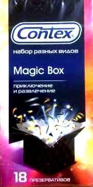 Презерватив CONTEX Magic BOX Набор, 18 шт. ,  Приключения и Развлечения
