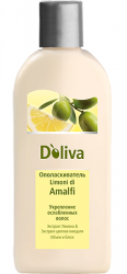 Ополаскиватель для волос D Oliva Лимон и цветки бузины для ослабленных волос 200 мл