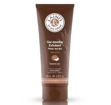 LAINO гель для душа эксфолиант с экстрактом кокоса 200 мл