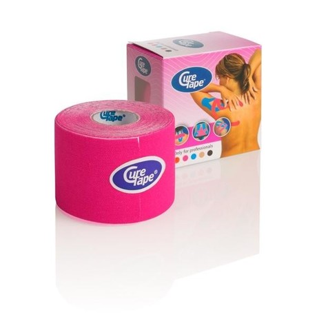 Лейкопластырь бактерицидный KINESIOLOGY TAPE 5см х 500см полиэтил. (роз.)