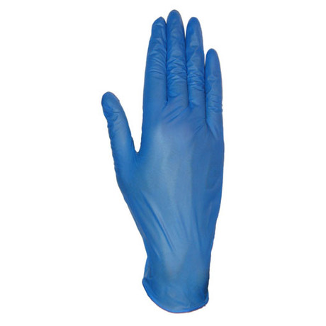 Перчатки смотровые нестерильные разм. M (нитрил. текстур. неопудр. особочувст. ECO), 100 шт. голуб.
