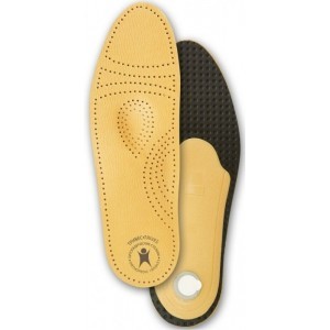 Стельки SEVERA ортопедические мужские, женские на полужесткой основе, кожа (арт. СТ-105) разм. 37