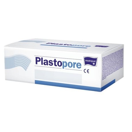 Лейкопластырь MATOPAT Plastopore 2,5см х 5м 22 шт.