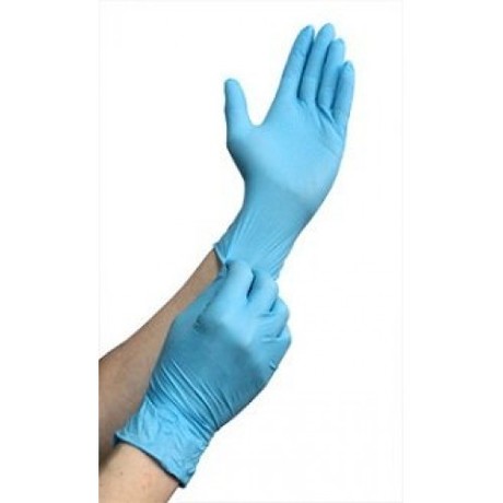 Перчатки смотровые нестерильные  разм. S (нитриловые, неопудренные, текстурированные), 50 шт.