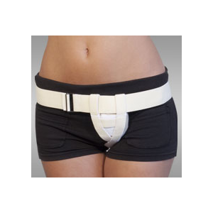 Бандаж грыжевой паховый универсальный одностор. Б-433 №5 (объем бедер 100-120см) (фикс. на бедрах)