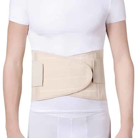 Корсет пояснично-крестцовый К-520 (жест. фиксац. 6 ребер. жестк.) р. 4 (обхват талии 85-110см)