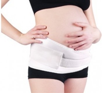 Бандаж дородовый (Б-103) универсальный (ширина 18см) размер 5 (белый)