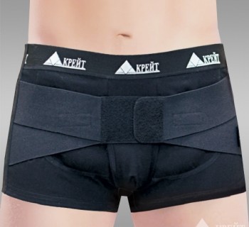 Бандаж грыжевой паховый Б-451 разм. №4 черн.